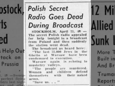 Polish Secret Radio Goes Dead During Broadcast