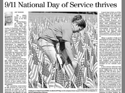 National Day of Service and Remembrance, 2016